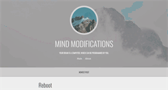 Desktop Screenshot of mindmodifications.com